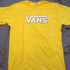 Yellow Vans T shirt